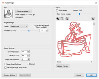 Tracing Image